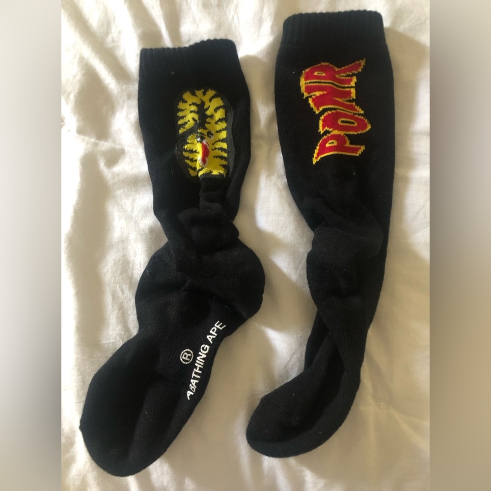 A Bathing Ape socks black
